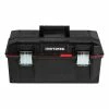 Buy 😀 CRAFTSMAN Portable Tool Boxes PRO 23-in Red Plastic Lockable Tool Box 😀