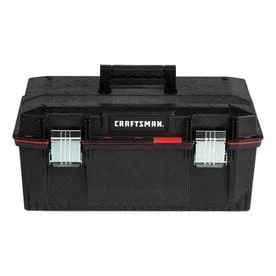 Buy π CRAFTSMAN Portable Tool Boxes PRO 23-in Red Plastic Lockable Tool Box π 4 Buy π CRAFTSMAN Portable Tool Boxes PRO 23-in Red Plastic Lockable Tool Box π - Image 4
