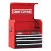 Cheap 🔥 CRAFTSMAN Top Tool Chests 2000 Series 26-in W x 24.5-in H 4-Drawer Steel Tool Chest (Red) ⭐