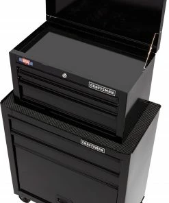 Wholesale 🎉 CRAFTSMAN Tool Chest Combos 1000 Series 26.5-in W x 44.25-in H 5 Ball-bearing Steel Tool Chest Combo (Black) 🌟