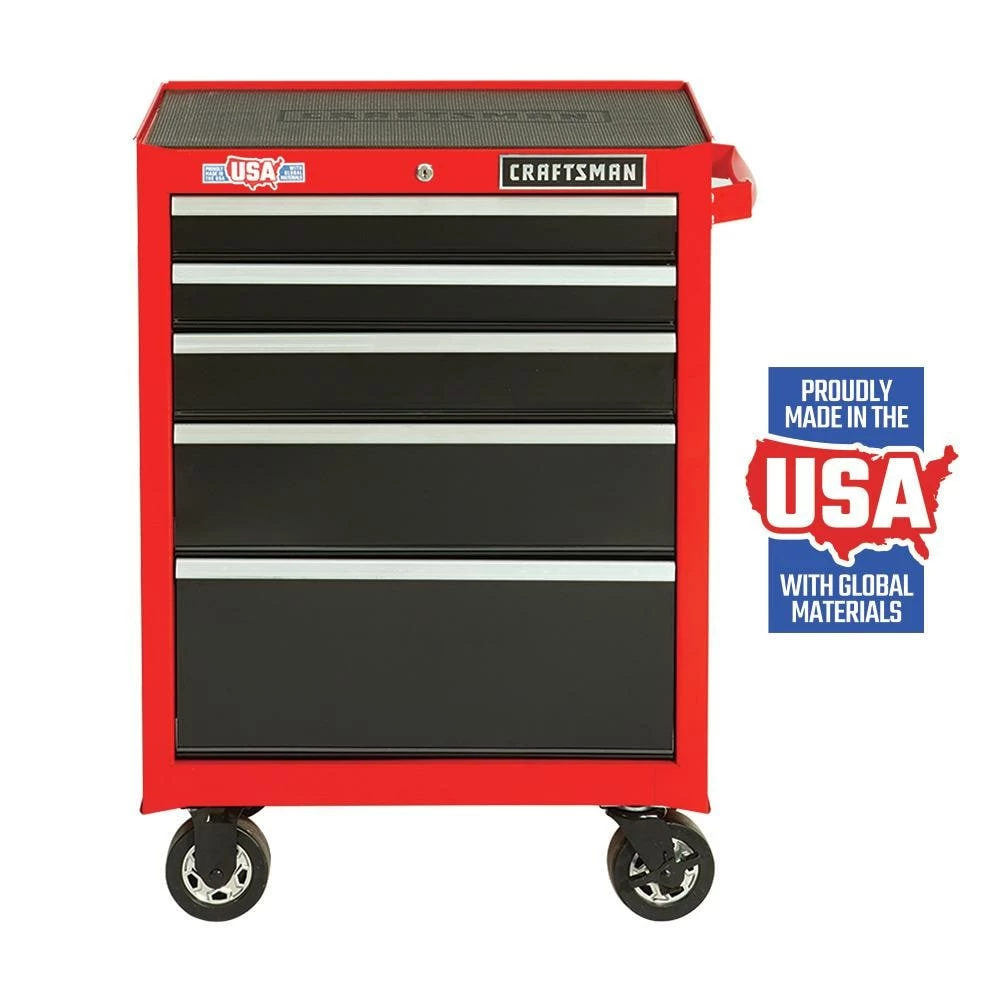 Wholesale π₯ CRAFTSMAN Bottom Tool Cabinets 2000 Series 26.5-in W x 37.5-in H 5-Drawer Steel Rolling Tool Cabinet (Red) β 1 Wholesale π₯ CRAFTSMAN Bottom Tool Cabinets 2000 Series 26.5-in W x 37.5-in H 5-Drawer Steel Rolling Tool Cabinet (Red) β