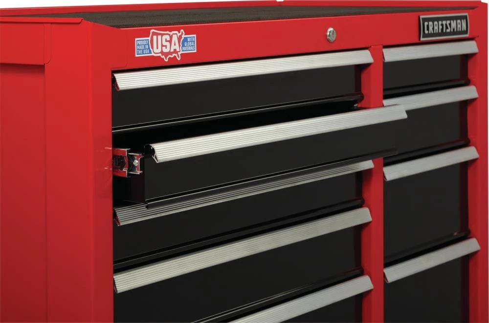 Cheapest π― CRAFTSMAN Bottom Tool Cabinets 2000 Series 41-in W x 37.5-in H 10-Drawer Steel Rolling Tool Cabinet (Red) βοΈ 7 Cheapest π― CRAFTSMAN Bottom Tool Cabinets 2000 Series 41-in W x 37.5-in H 10-Drawer Steel Rolling Tool Cabinet (Red) βοΈ - Image 7