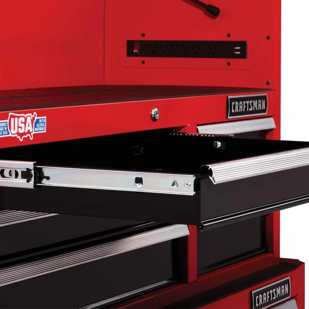 New π CRAFTSMAN Top Tool Chests 2000 Series 40.5-in W x 24.5-in H 6-Drawer Steel Tool Chest (Red) π 9 New π CRAFTSMAN Top Tool Chests 2000 Series 40.5-in W x 24.5-in H 6-Drawer Steel Tool Chest (Red) π - Image 9