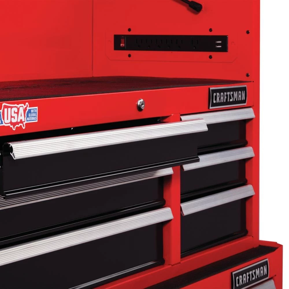 New π CRAFTSMAN Top Tool Chests 2000 Series 40.5-in W x 24.5-in H 6-Drawer Steel Tool Chest (Red) π 7 New π CRAFTSMAN Top Tool Chests 2000 Series 40.5-in W x 24.5-in H 6-Drawer Steel Tool Chest (Red) π - Image 7