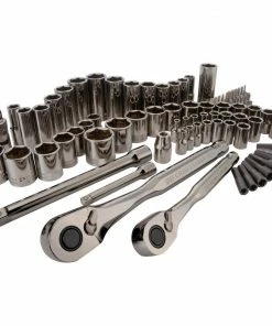 Best reviews of π CRAFTSMAN Mechanics Tool Sets 81-Piece Standard (SAE) and Metric Combination Gunmetal Chrome Mechanics Tool Set (1/4-in; 3/8-in) π
