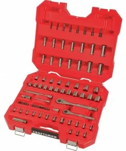 Best reviews of 👏 CRAFTSMAN Mechanics Tool Sets 81-Piece Standard (SAE) and Metric Combination Gunmetal Chrome Mechanics Tool Set (1/4-in; 3/8-in) 👏 -Craftsman Official Shop 08849880