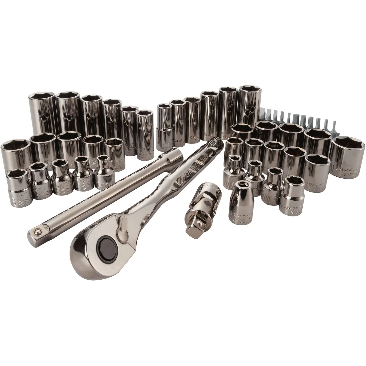Wholesale π₯ CRAFTSMAN Mechanics Tool Sets 51-Piece Standard (SAE) and Metric Combination Gunmetal Chrome Mechanics Tool Set (3/8-in) β¨ 1 Wholesale π₯ CRAFTSMAN Mechanics Tool Sets 51-Piece Standard (SAE) and Metric Combination Gunmetal Chrome Mechanics Tool Set (3/8-in) β¨