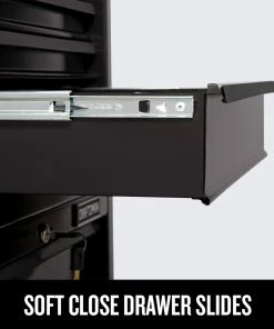 Cheap 🌟 CRAFTSMAN Bottom Tool Cabinets 1000 Series 26.5-in W x 32.5-in H 4-Drawer Steel Rolling Tool Cabinet (Black) 🤩 -Craftsman Official Shop 08965272