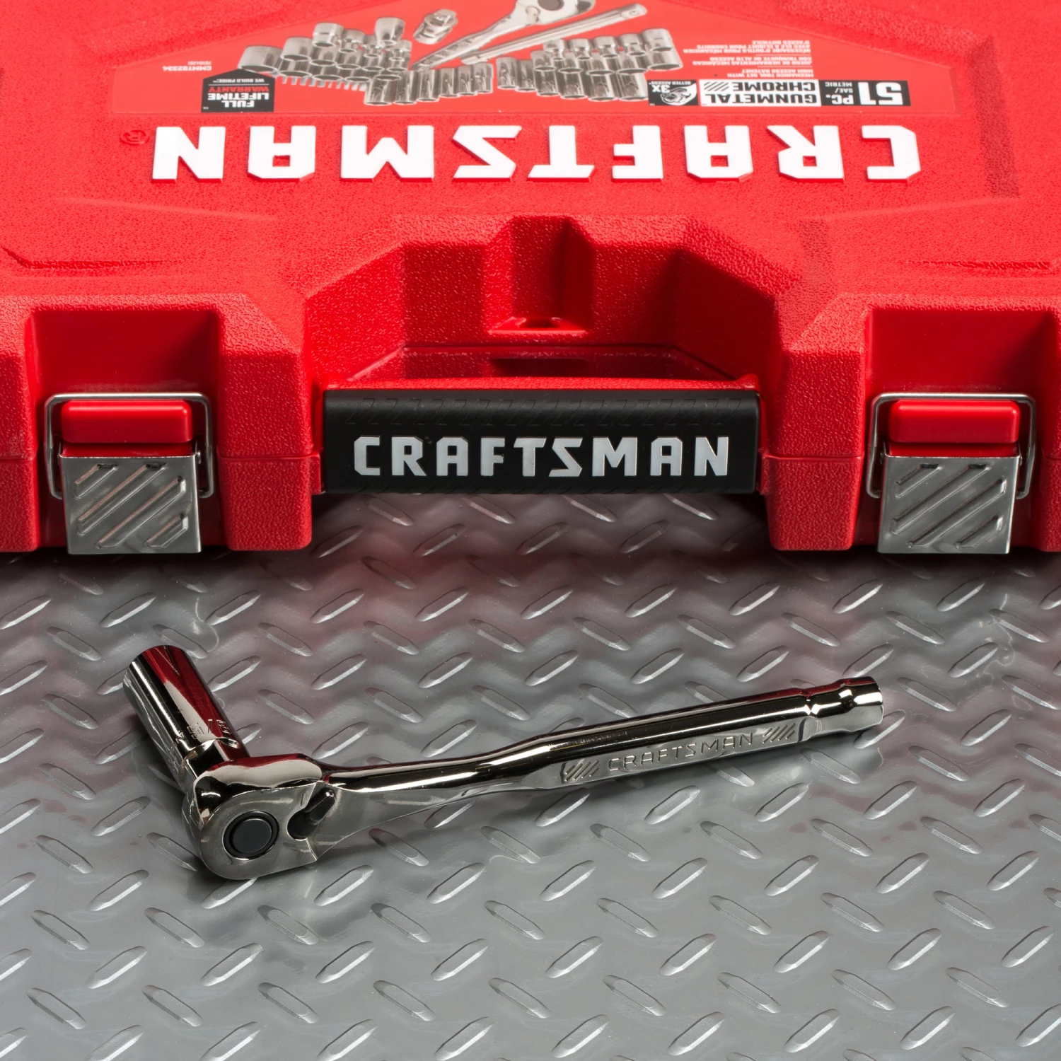 Wholesale π₯ CRAFTSMAN Mechanics Tool Sets 51-Piece Standard (SAE) and Metric Combination Gunmetal Chrome Mechanics Tool Set (3/8-in) β¨ 5 Wholesale π₯ CRAFTSMAN Mechanics Tool Sets 51-Piece Standard (SAE) and Metric Combination Gunmetal Chrome Mechanics Tool Set (3/8-in) β¨ - Image 5