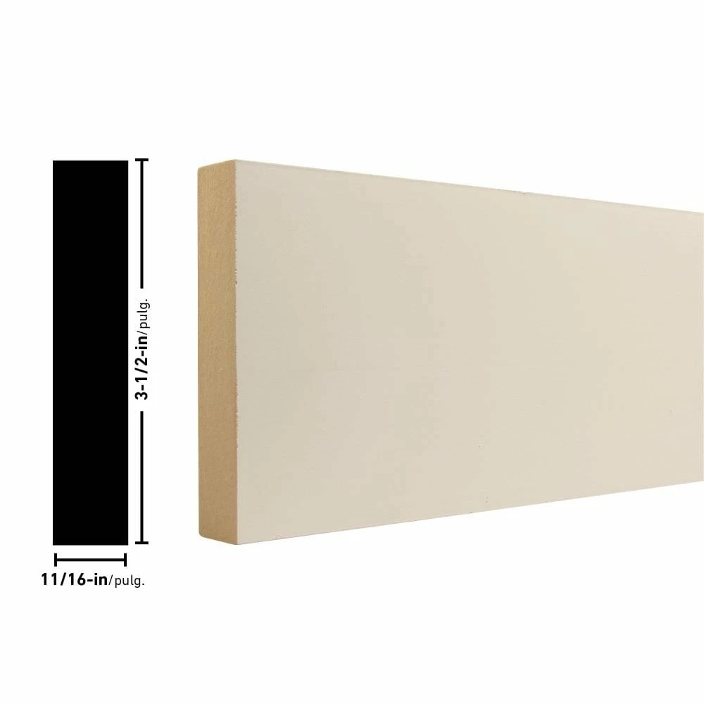 Flash Sale π ReliaBilt Square & Lattice Moulding Craftsman 3-1/2-in x 8-ft MDF Square Moulding β 5 Flash Sale π ReliaBilt Square & Lattice Moulding Craftsman 3-1/2-in x 8-ft MDF Square Moulding β - Image 5