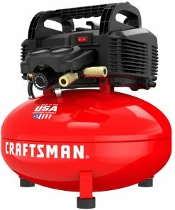 Hot Sale 👍 CRAFTSMAN Air Compressors 6-Gallon Single Stage Portable Electric Pancake Air Compressor 🎉