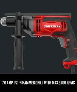 Discount π€© CRAFTSMAN Hammer Drills 1/2-in 7-Amp Corded Hammer Drill (Tool Only) π 14 Discount π€© CRAFTSMAN Hammer Drills 1/2-in 7-Amp Corded Hammer Drill (Tool Only) π -Craftsman Official Shop 09214334