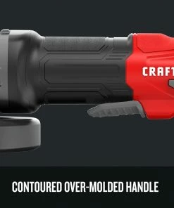 Outlet ✨ CRAFTSMAN Angle Grinders 4.5-in 7.5 Amps Paddle Switch Corded Angle Grinder 🌟 -Craftsman Official Shop 09214346