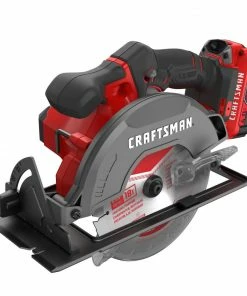Promo 🎉 CRAFTSMAN Circular Saws V20 20-Volt Max 6-1/2-in Cordless Circular Saw Kit Circular Saw (1-Battery and Charger Included) 🎉 -Craftsman Official Shop 09215015