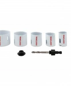 Wholesale 🧨 CRAFTSMAN Hole Saws & Kits 7-Piece Set Bi-metal Non-arbored Hole Saw Set 🔥
