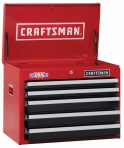 Buy π CRAFTSMAN Top Tool Chests 2000 Series 26-in W x 19.75-in H 5-Drawer Steel Tool Chest (Red) βοΈ