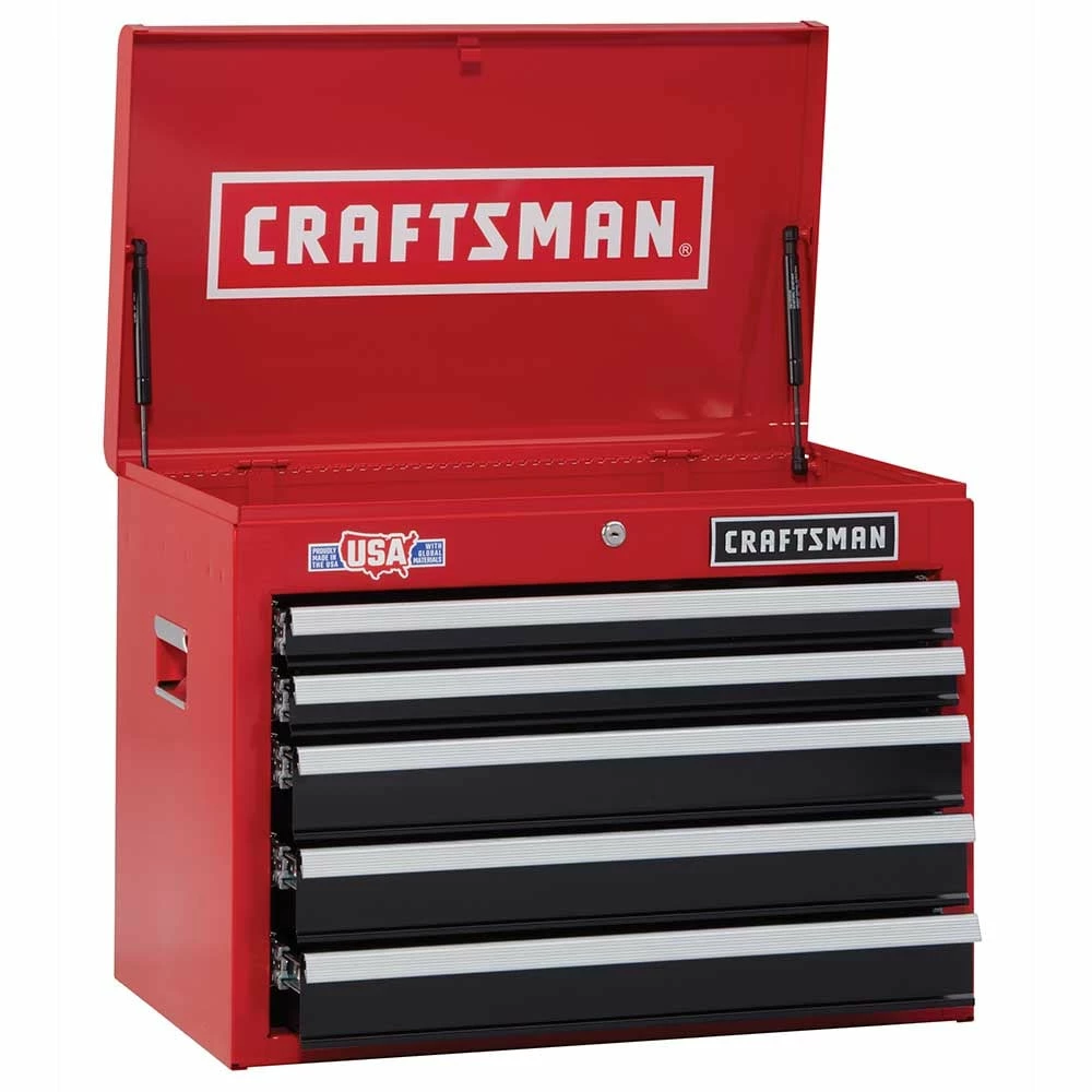 Buy π CRAFTSMAN Top Tool Chests 2000 Series 26-in W x 19.75-in H 5-Drawer Steel Tool Chest (Red) βοΈ 1 Buy π CRAFTSMAN Top Tool Chests 2000 Series 26-in W x 19.75-in H 5-Drawer Steel Tool Chest (Red) βοΈ