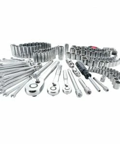 Top 10 β€οΈ CRAFTSMAN Mechanics Tool Sets 189-Piece Standard (SAE) and Metric Combination Polished Chrome Mechanics Tool Set (1/4-in; 3/8-in) π