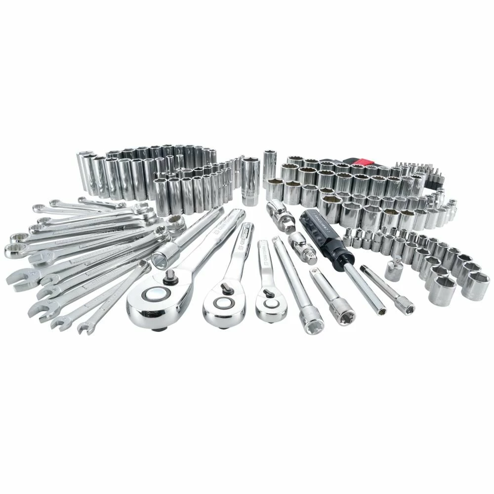Top 10 โค๏ธ CRAFTSMAN Mechanics Tool Sets 189-Piece Standard (SAE) and Metric Combination Polished Chrome Mechanics Tool Set (1/4-in; 3/8-in) ๐ 1 Top 10 โค๏ธ CRAFTSMAN Mechanics Tool Sets 189-Piece Standard (SAE) and Metric Combination Polished Chrome Mechanics Tool Set (1/4-in; 3/8-in) ๐