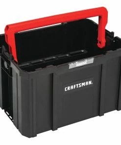 Hot Sale βοΈ CRAFTSMAN Portable Tool Boxes VERSASTACK System 17-in Red Plastic Tool Box π