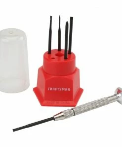 Best Sale 🎉 CRAFTSMAN Screwdrivers 5-Piece Steel Handle Set Multi-bit Screwdriver Set 👍