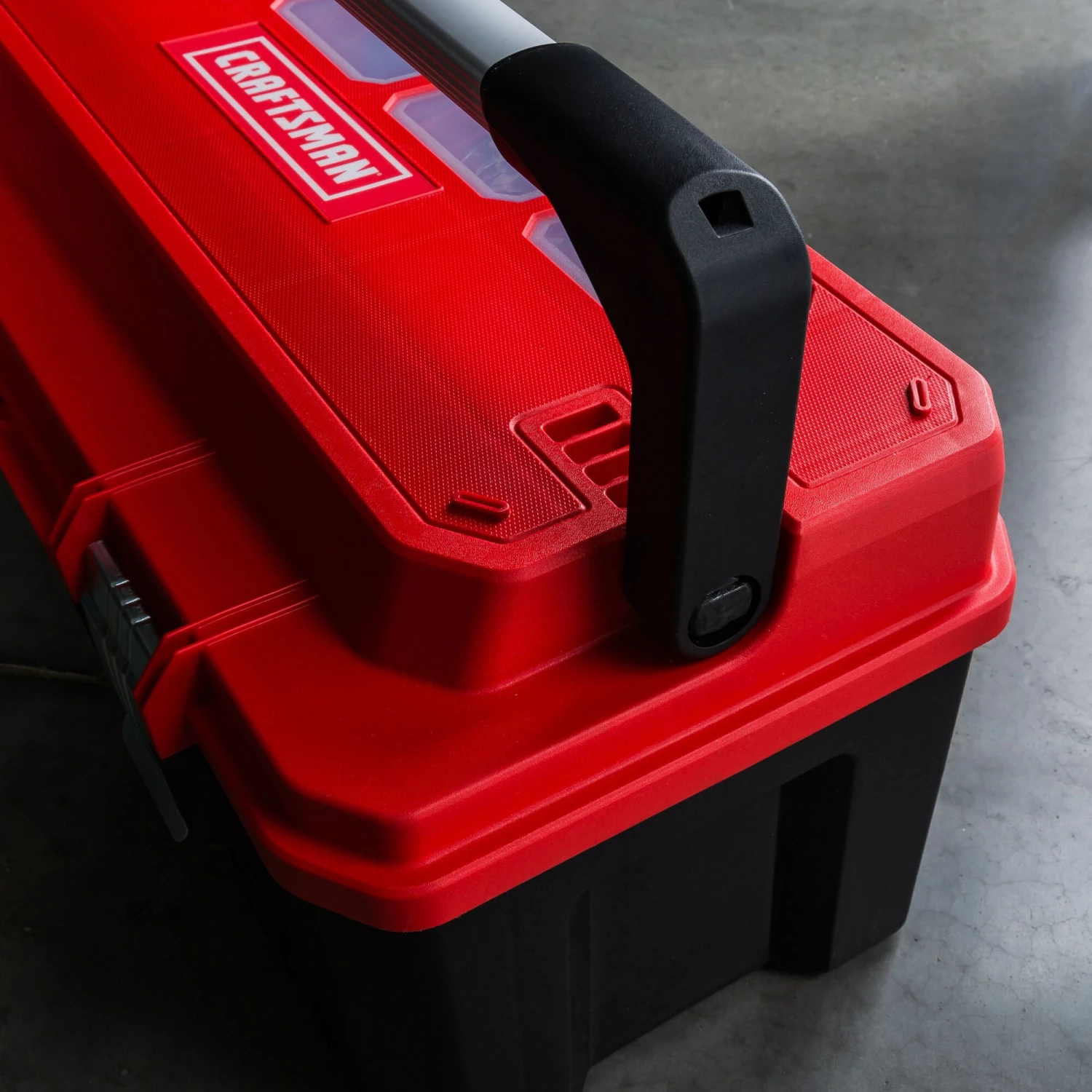 Discount π CRAFTSMAN Portable Tool Boxes PRO 26-in Red Plastic Lockable Tool Box π 6 Discount π CRAFTSMAN Portable Tool Boxes PRO 26-in Red Plastic Lockable Tool Box π - Image 6
