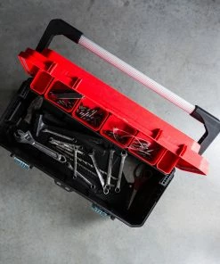 Discount π CRAFTSMAN Portable Tool Boxes PRO 26-in Red Plastic Lockable Tool Box π 16 Discount π CRAFTSMAN Portable Tool Boxes PRO 26-in Red Plastic Lockable Tool Box π -Craftsman Official Shop 09223583