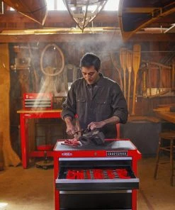 Cheap 🔥 CRAFTSMAN Top Tool Chests 2000 Series 26-in W x 24.5-in H 4-Drawer Steel Tool Chest (Red) ⭐ -Craftsman Official Shop 09223719 scaled