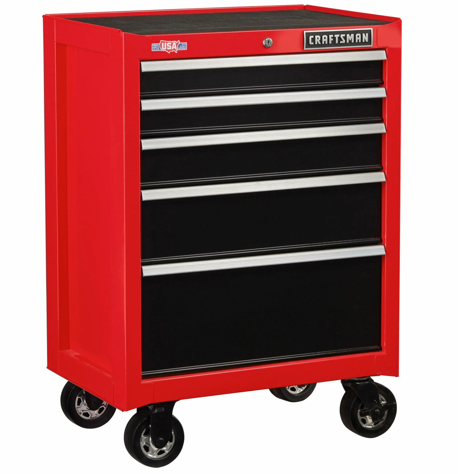 Wholesale π₯ CRAFTSMAN Bottom Tool Cabinets 2000 Series 26.5-in W x 37.5-in H 5-Drawer Steel Rolling Tool Cabinet (Red) β 4 Wholesale π₯ CRAFTSMAN Bottom Tool Cabinets 2000 Series 26.5-in W x 37.5-in H 5-Drawer Steel Rolling Tool Cabinet (Red) β - Image 4