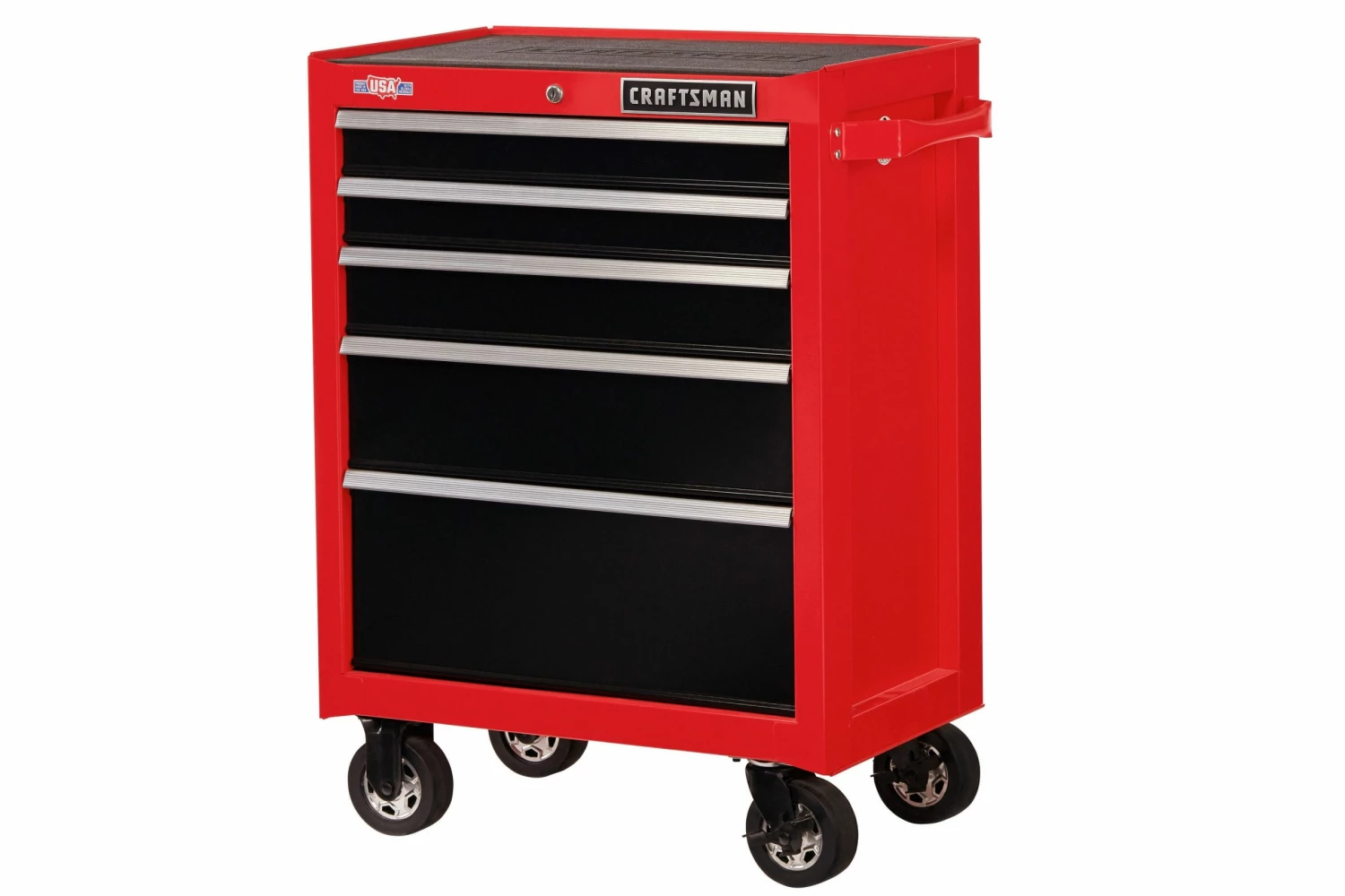 Wholesale π₯ CRAFTSMAN Bottom Tool Cabinets 2000 Series 26.5-in W x 37.5-in H 5-Drawer Steel Rolling Tool Cabinet (Red) β 5 Wholesale π₯ CRAFTSMAN Bottom Tool Cabinets 2000 Series 26.5-in W x 37.5-in H 5-Drawer Steel Rolling Tool Cabinet (Red) β - Image 5