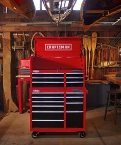 New π CRAFTSMAN Top Tool Chests 2000 Series 40.5-in W x 24.5-in H 6-Drawer Steel Tool Chest (Red) π 22 New π CRAFTSMAN Top Tool Chests 2000 Series 40.5-in W x 24.5-in H 6-Drawer Steel Tool Chest (Red) π -Craftsman Official Shop 09223745 scaled