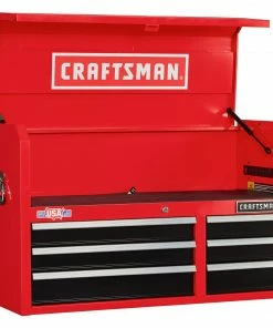 New π CRAFTSMAN Top Tool Chests 2000 Series 40.5-in W x 24.5-in H 6-Drawer Steel Tool Chest (Red) π 23 New π CRAFTSMAN Top Tool Chests 2000 Series 40.5-in W x 24.5-in H 6-Drawer Steel Tool Chest (Red) π -Craftsman Official Shop 09223746 scaled