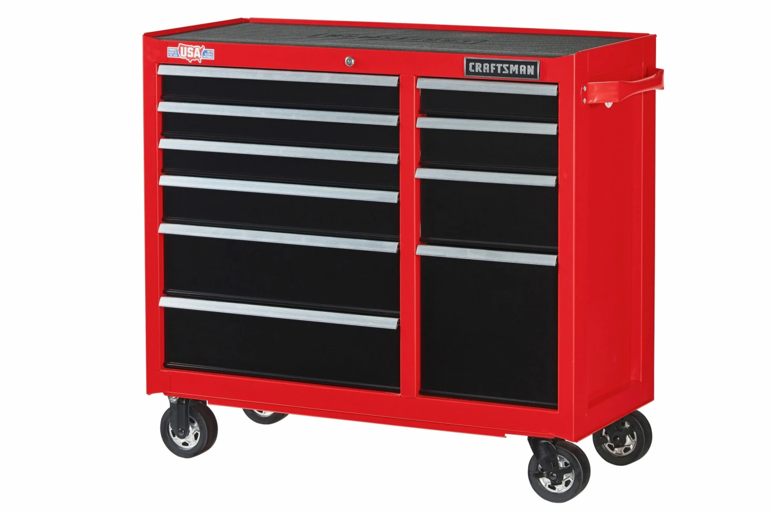 Cheapest π― CRAFTSMAN Bottom Tool Cabinets 2000 Series 41-in W x 37.5-in H 10-Drawer Steel Rolling Tool Cabinet (Red) βοΈ 3 Cheapest π― CRAFTSMAN Bottom Tool Cabinets 2000 Series 41-in W x 37.5-in H 10-Drawer Steel Rolling Tool Cabinet (Red) βοΈ - Image 3