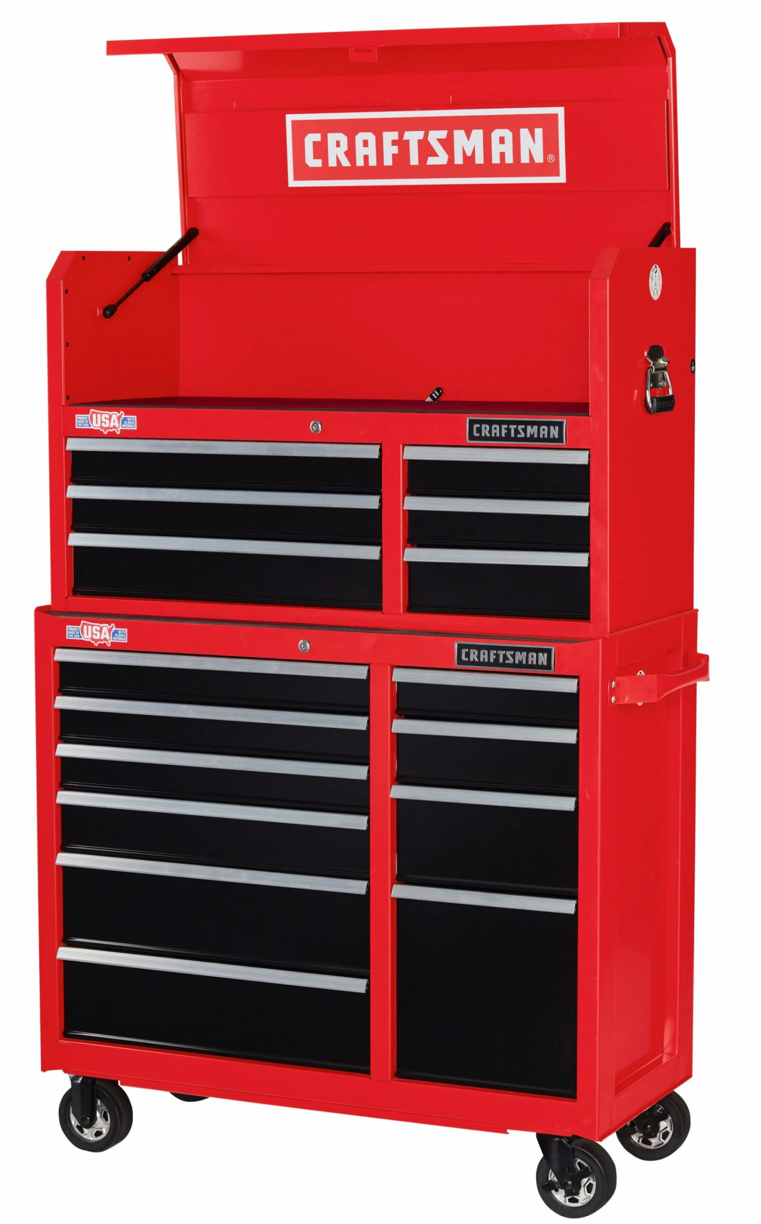 Cheapest π― CRAFTSMAN Bottom Tool Cabinets 2000 Series 41-in W x 37.5-in H 10-Drawer Steel Rolling Tool Cabinet (Red) βοΈ 4 Cheapest π― CRAFTSMAN Bottom Tool Cabinets 2000 Series 41-in W x 37.5-in H 10-Drawer Steel Rolling Tool Cabinet (Red) βοΈ - Image 4