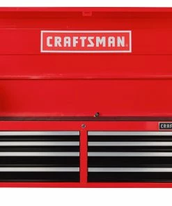 Coupon 💯 CRAFTSMAN Top Tool Chests 2000 Series 51.5-in W x 24.5-in H 8-Drawer Steel Tool Chest (Red) ❤️ -Craftsman Official Shop 09223755 scaled
