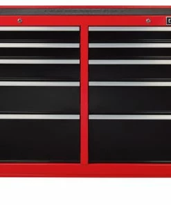 Buy ⌛ CRAFTSMAN Bottom Tool Cabinets 2000 Series 52-in W x 37.5-in H 10-Drawer Steel Rolling Tool Cabinet (Red) 🔥 -Craftsman Official Shop 09223757 scaled
