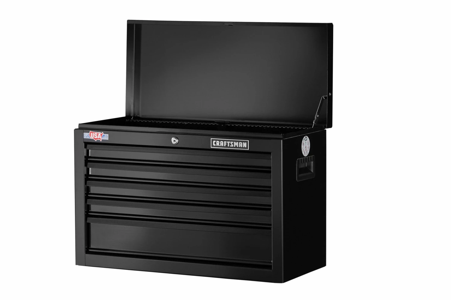 Best Sale ๐ CRAFTSMAN Top Tool Chests 1000 Series 26-in W x 17.25-in H 5-Drawer Steel Tool Chest (Black) ๐งจ 2 Best Sale ๐ CRAFTSMAN Top Tool Chests 1000 Series 26-in W x 17.25-in H 5-Drawer Steel Tool Chest (Black) ๐งจ - Image 2