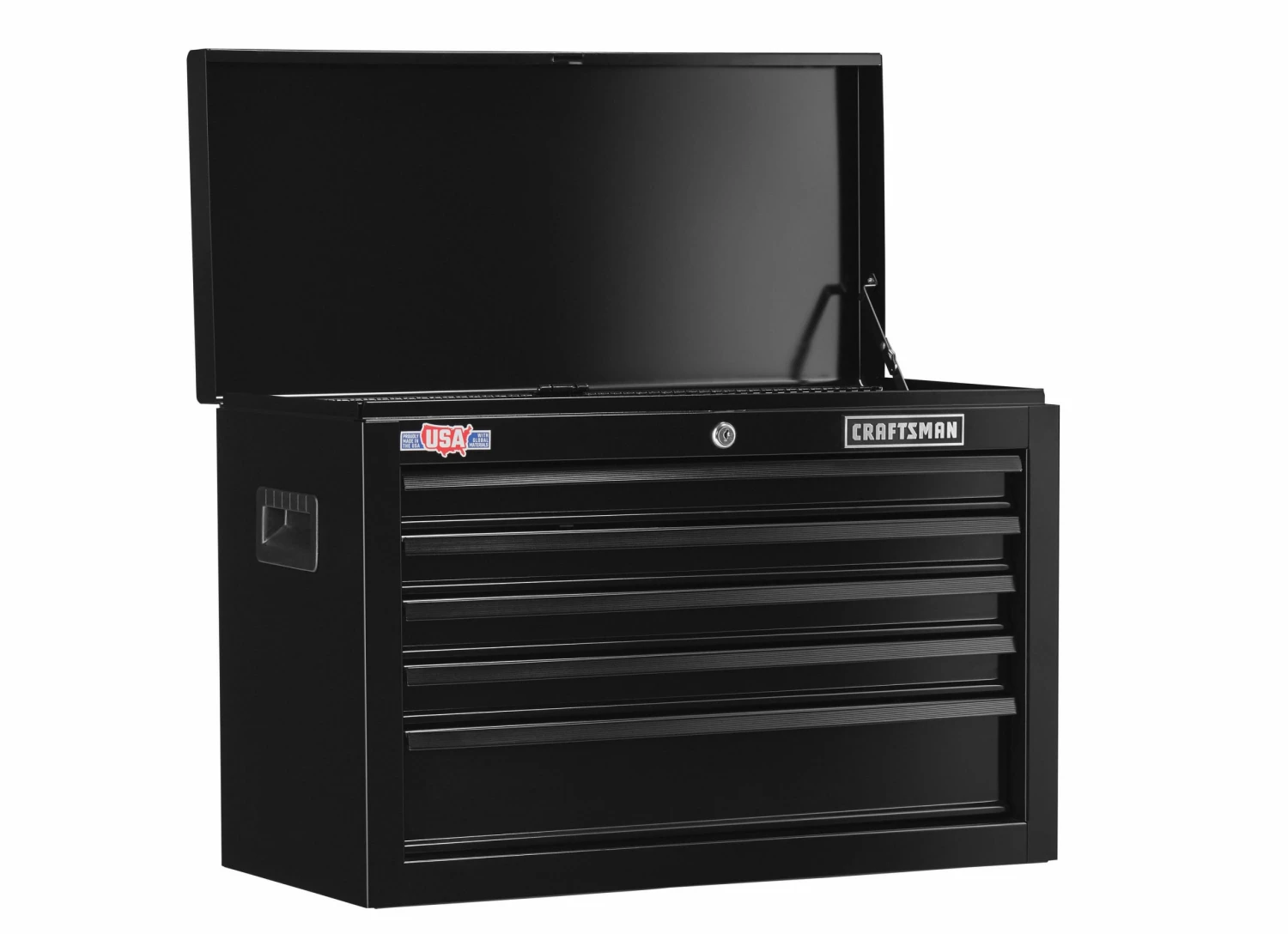 Best Sale ๐ CRAFTSMAN Top Tool Chests 1000 Series 26-in W x 17.25-in H 5-Drawer Steel Tool Chest (Black) ๐งจ 3 Best Sale ๐ CRAFTSMAN Top Tool Chests 1000 Series 26-in W x 17.25-in H 5-Drawer Steel Tool Chest (Black) ๐งจ - Image 3