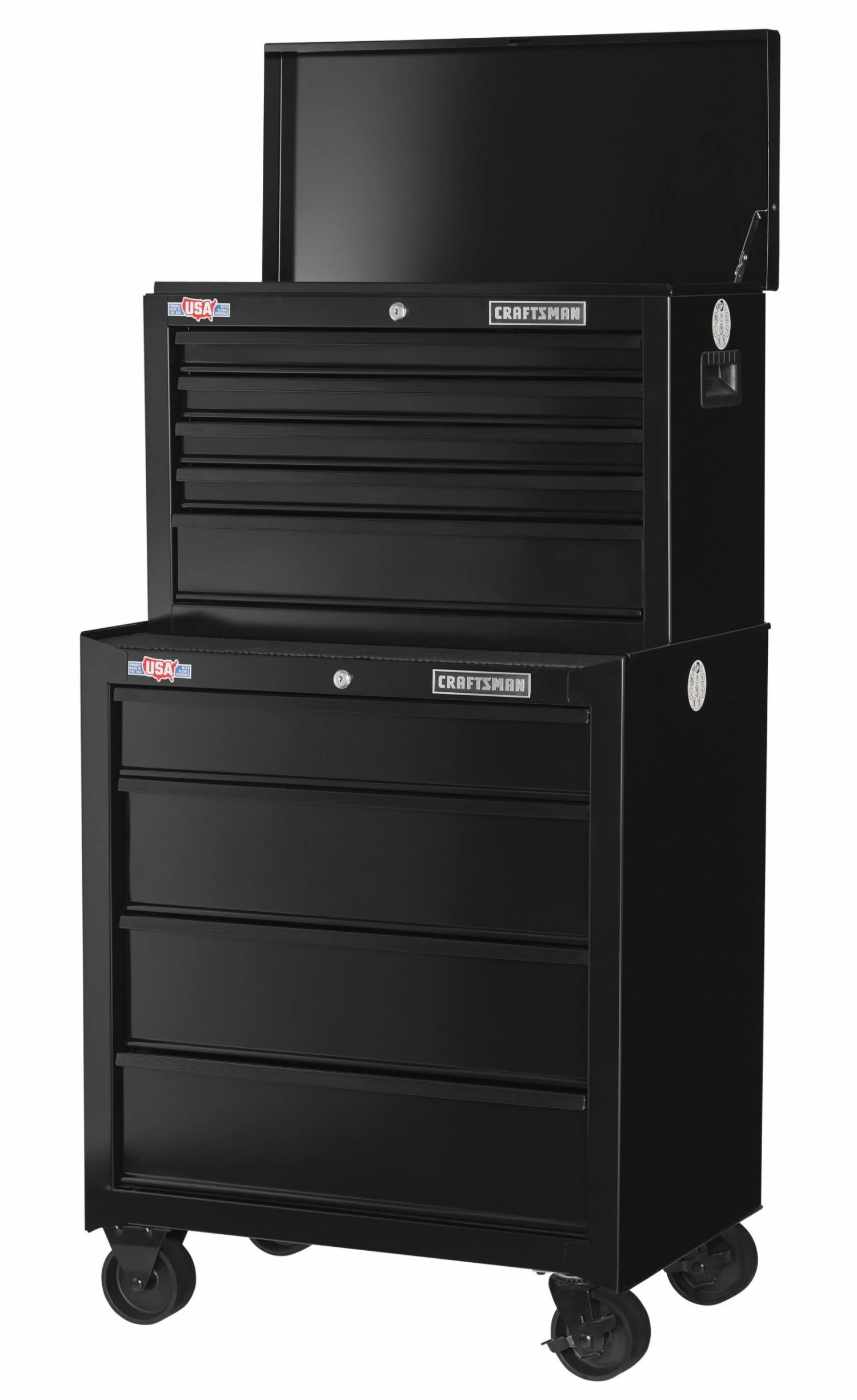 Best Sale ๐ CRAFTSMAN Top Tool Chests 1000 Series 26-in W x 17.25-in H 5-Drawer Steel Tool Chest (Black) ๐งจ 4 Best Sale ๐ CRAFTSMAN Top Tool Chests 1000 Series 26-in W x 17.25-in H 5-Drawer Steel Tool Chest (Black) ๐งจ - Image 4