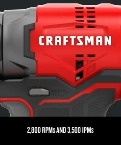Best reviews of 😀 CRAFTSMAN Impact Drivers V20 20-volt Max Variable Speed Brushless Cordless Impact Driver (1-Battery Included) ✨ -Craftsman Official Shop 09224754