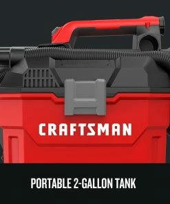 Hot Sale π CRAFTSMAN Shop Vacuums V20 20-Volt Max 2-Gallon Cordless Portable Wet/Dry Shop Vacuum (Battery Not Included) π 18 Hot Sale π CRAFTSMAN Shop Vacuums V20 20-Volt Max 2-Gallon Cordless Portable Wet/Dry Shop Vacuum (Battery Not Included) π -Craftsman Official Shop 09224760