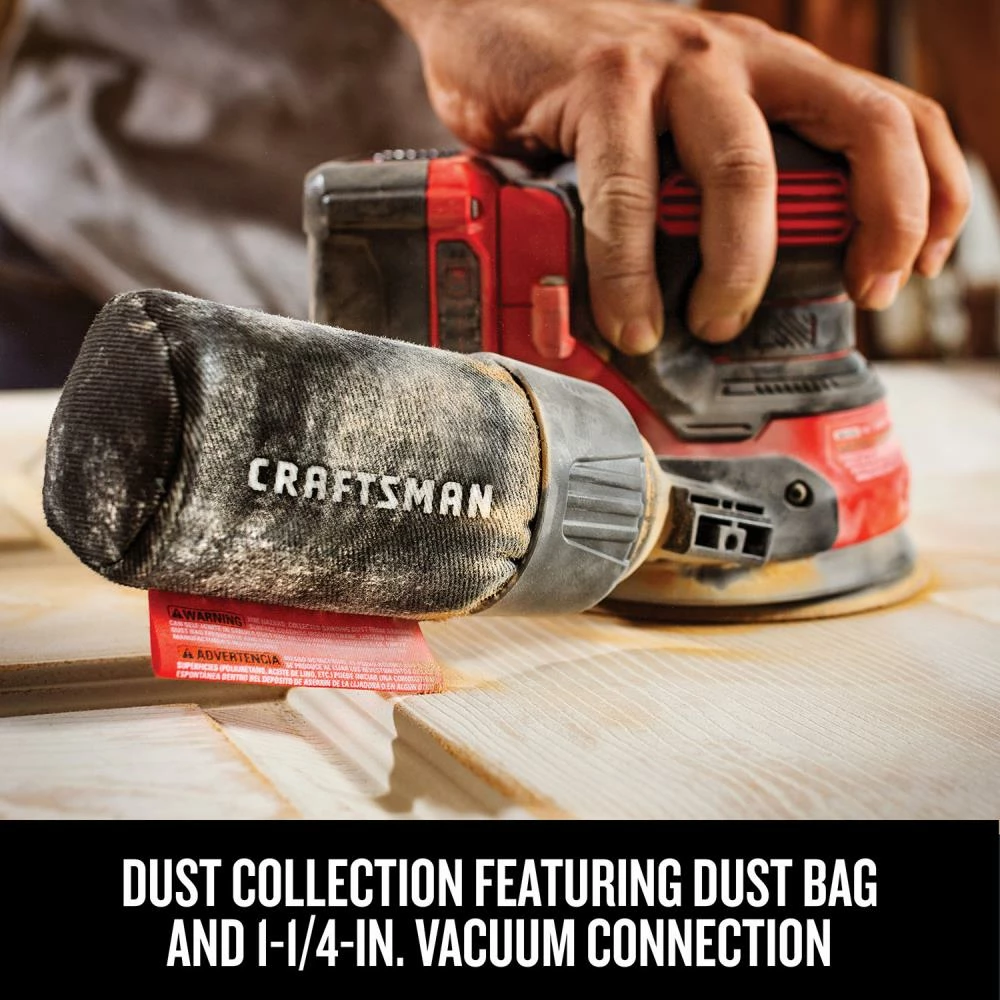 Coupon π CRAFTSMAN Power Sanders V20 20-Volt Cordless Random Orbital Sander with Dust Management π₯ 5 Coupon π CRAFTSMAN Power Sanders V20 20-Volt Cordless Random Orbital Sander with Dust Management π₯ - Image 5