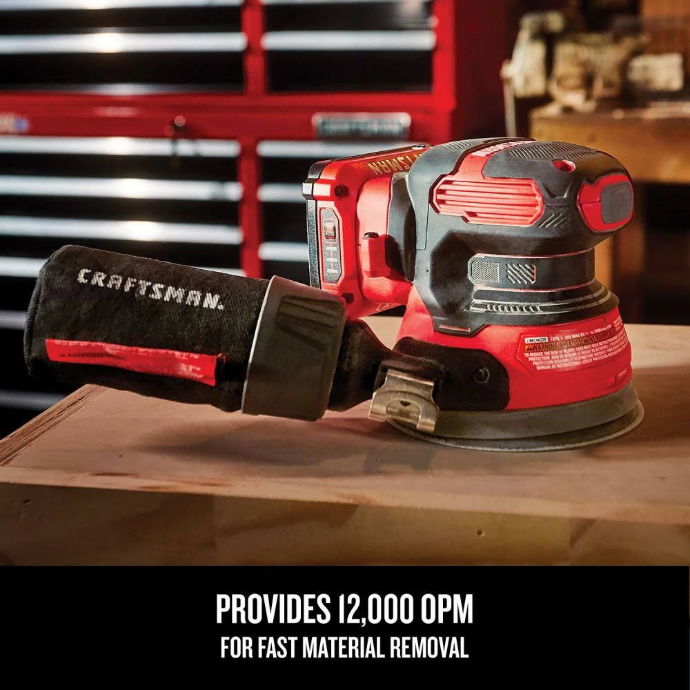 Coupon π CRAFTSMAN Power Sanders V20 20-Volt Cordless Random Orbital Sander with Dust Management π₯ 4 Coupon π CRAFTSMAN Power Sanders V20 20-Volt Cordless Random Orbital Sander with Dust Management π₯ - Image 4