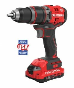 Best reviews of 😀 CRAFTSMAN Hammer Drills V20 1/2-in 20-volt Max Variable Speed Brushless Cordless Hammer Drill (2-Batteries Included) 🔥