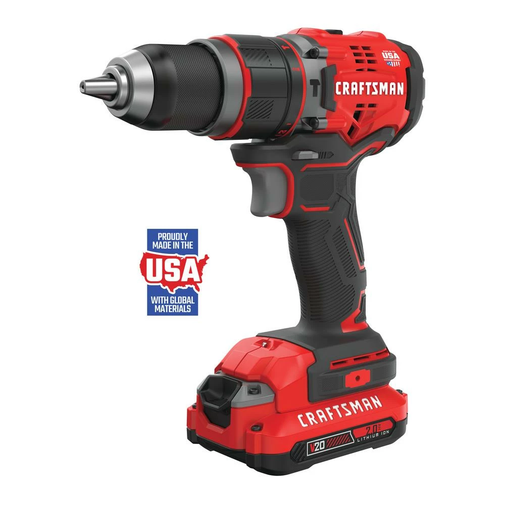 Best reviews of π CRAFTSMAN Hammer Drills V20 1/2-in 20-volt Max Variable Speed Brushless Cordless Hammer Drill (2-Batteries Included) π₯ 1 Best reviews of π CRAFTSMAN Hammer Drills V20 1/2-in 20-volt Max Variable Speed Brushless Cordless Hammer Drill (2-Batteries Included) π₯