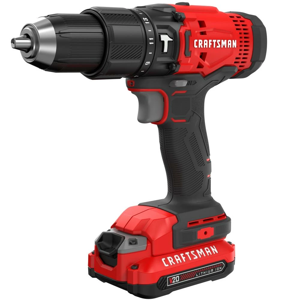 Deals π₯ CRAFTSMAN Hammer Drills V20 1/2-in 20-volt Max Variable Speed Cordless Hammer Drill (2-Batteries Included) β€οΈ 1 Deals π₯ CRAFTSMAN Hammer Drills V20 1/2-in 20-volt Max Variable Speed Cordless Hammer Drill (2-Batteries Included) β€οΈ
