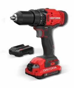 Flash Sale 🧨 CRAFTSMAN Drills V20 20-volt Max 1/2-in Cordless Drill (1-Battery Included and Charger Included) 👍
