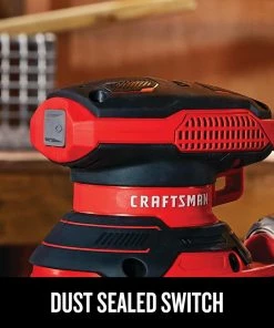 Cheap ⌛ CRAFTSMAN Power Sanders 120-Volt 3-Amp Corded Random Orbital Sander with Dust Management 🔔 -Craftsman Official Shop 09224836
