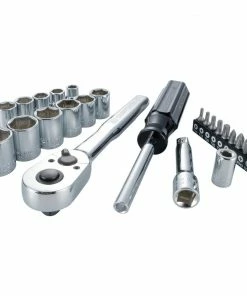 Budget π CRAFTSMAN Mechanics Tool Sets 24-Piece Metric Polished Chrome Mechanics Tool Set (3/8-in) βοΈ