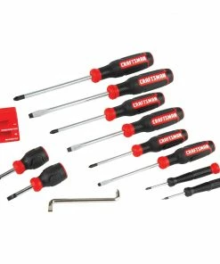 Promo π CRAFTSMAN Screwdrivers 12-Piece Bi-material Handle Set Screwdriver Set π§¨